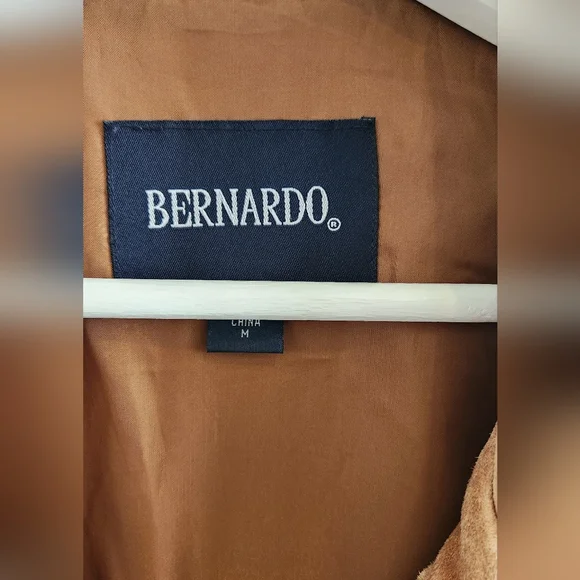 Bernardo Genuine Soft Suede Leather Jacket - Picture 8 of 16